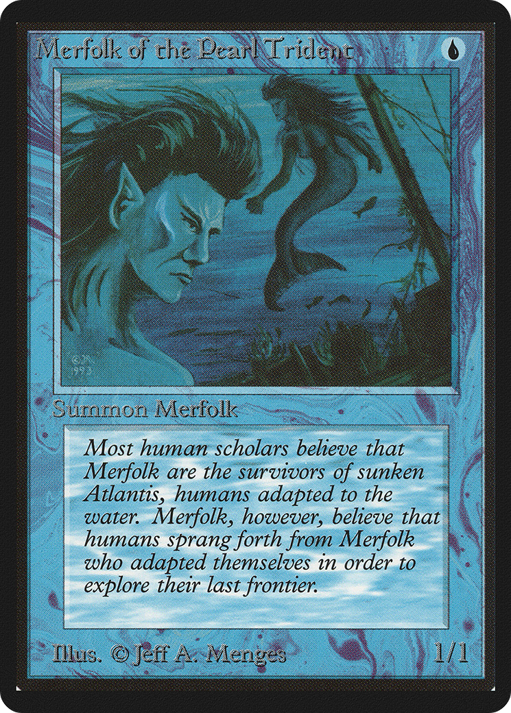 Image of Merfolk of the Pearl Trident (LEB-) - Limited Edition Beta