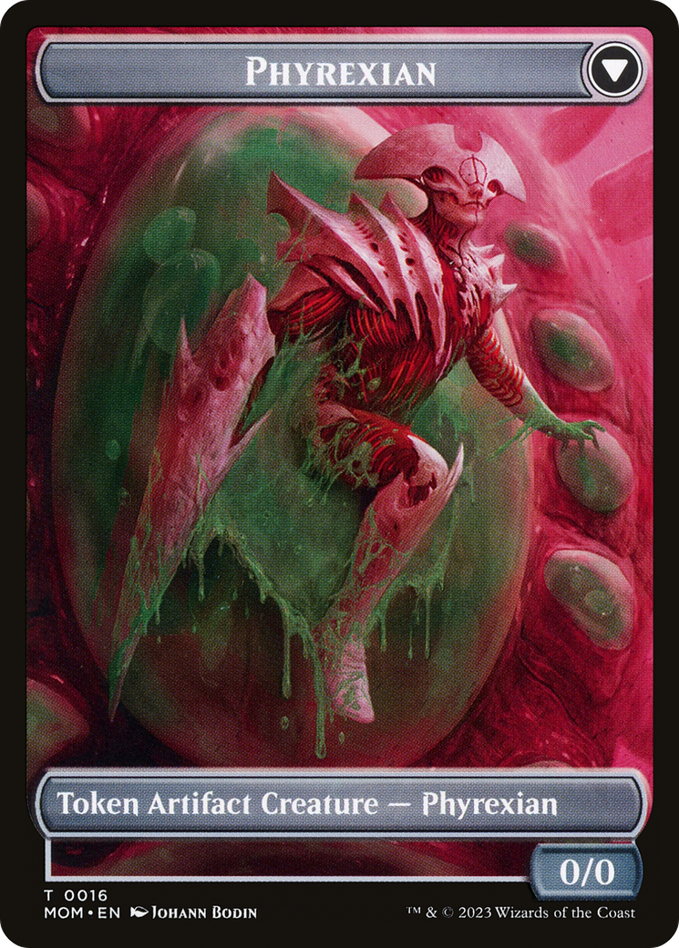 Image of Incubator // Phyrexian (TMOM-016) - March of the Machine Tokens Foil