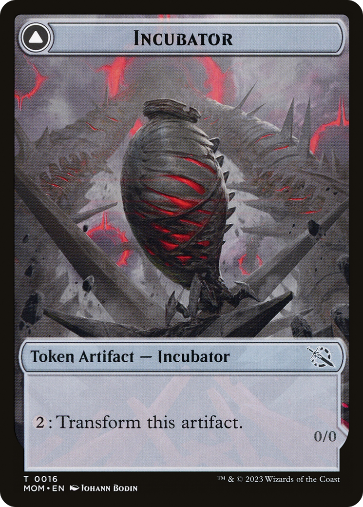 Image of Incubator // Phyrexian (TMOM-016) - March of the Machine Tokens