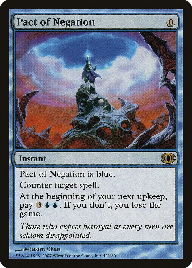 Image of Pact of Negation (FUT-042) - Future Sight Foil
