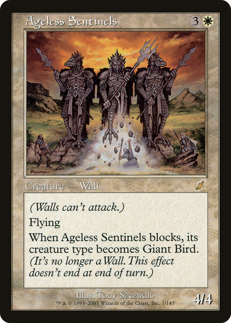 Image of Ageless Sentinels (SCG-001) - Scourge Foil