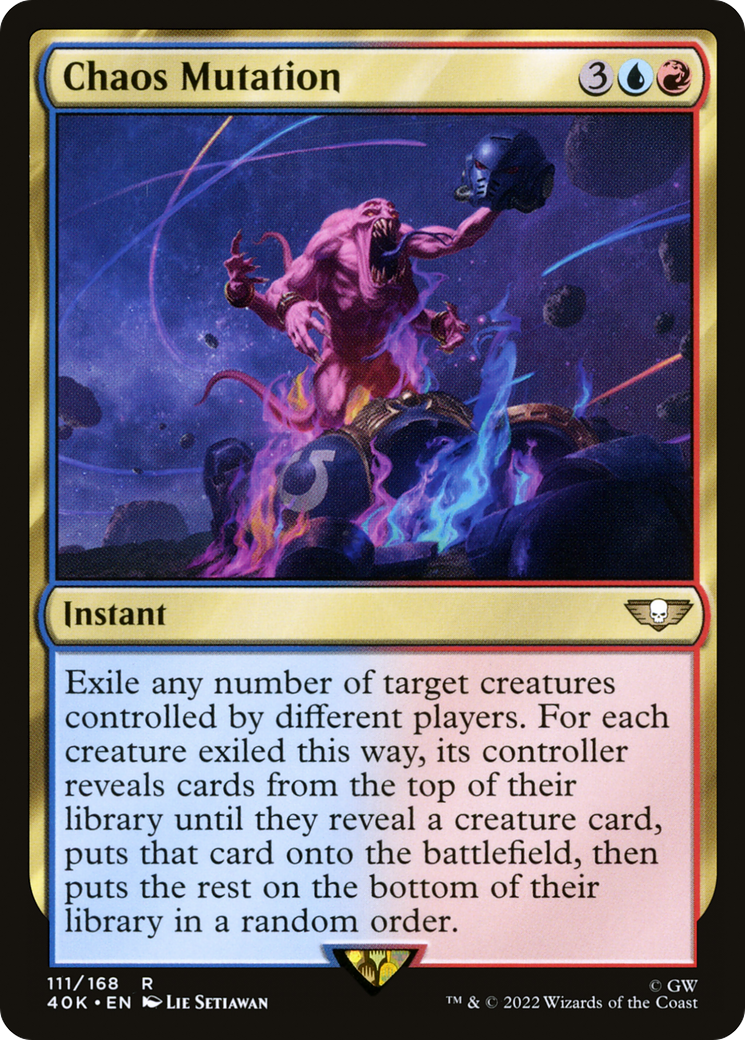 Image of Chaos Mutation (40K-111) - Warhammer 40,000 Commander