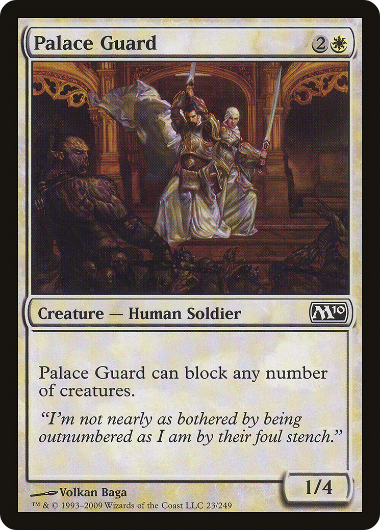 Image of Palace Guard (M10-023) - Magic 2010