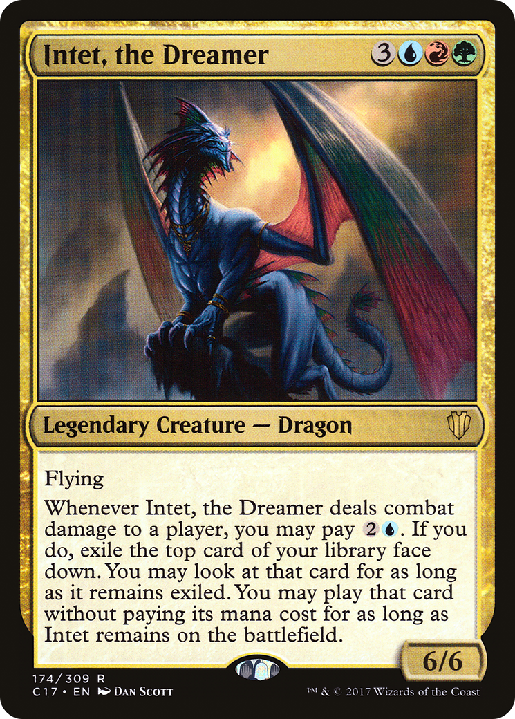 Image of Intet, the Dreamer (C17-174) - Commander 2017