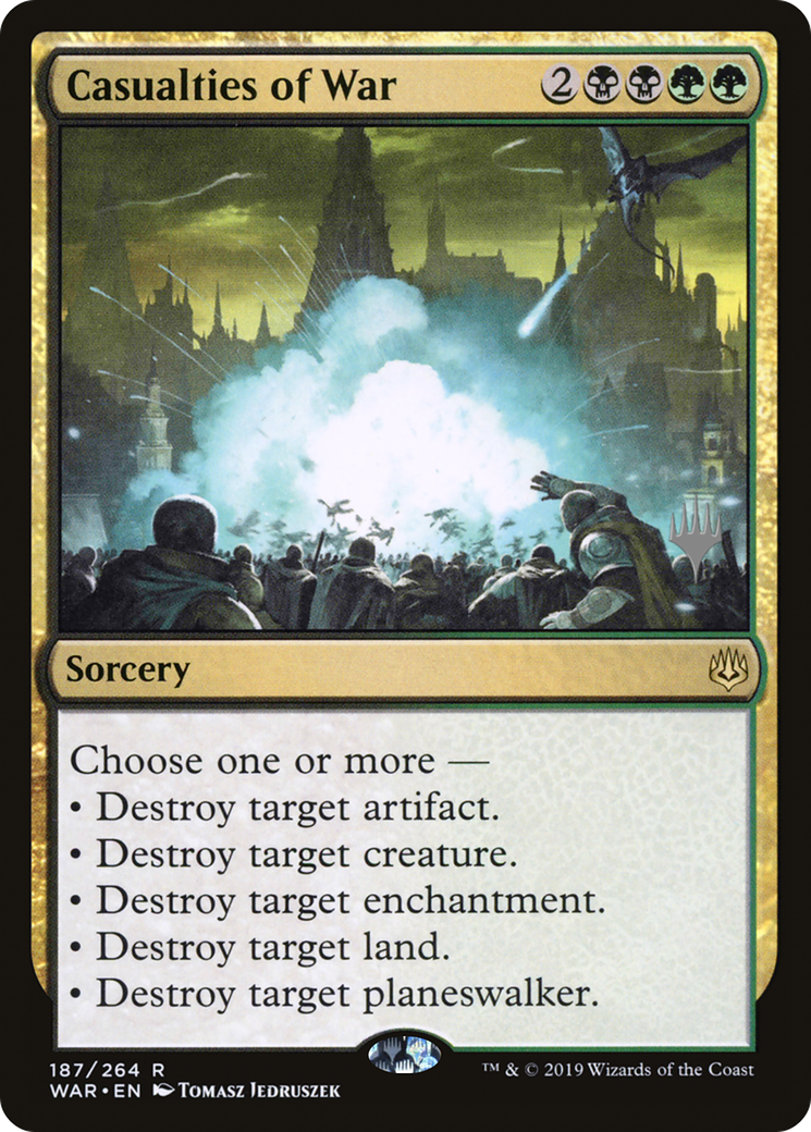 Image of Casualties of War (PPZNR-187) - War of the Spark Promos