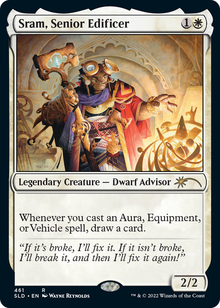 Image of Sram, Senior Edificer (SLD-461) - Secret Lair Drop Foil