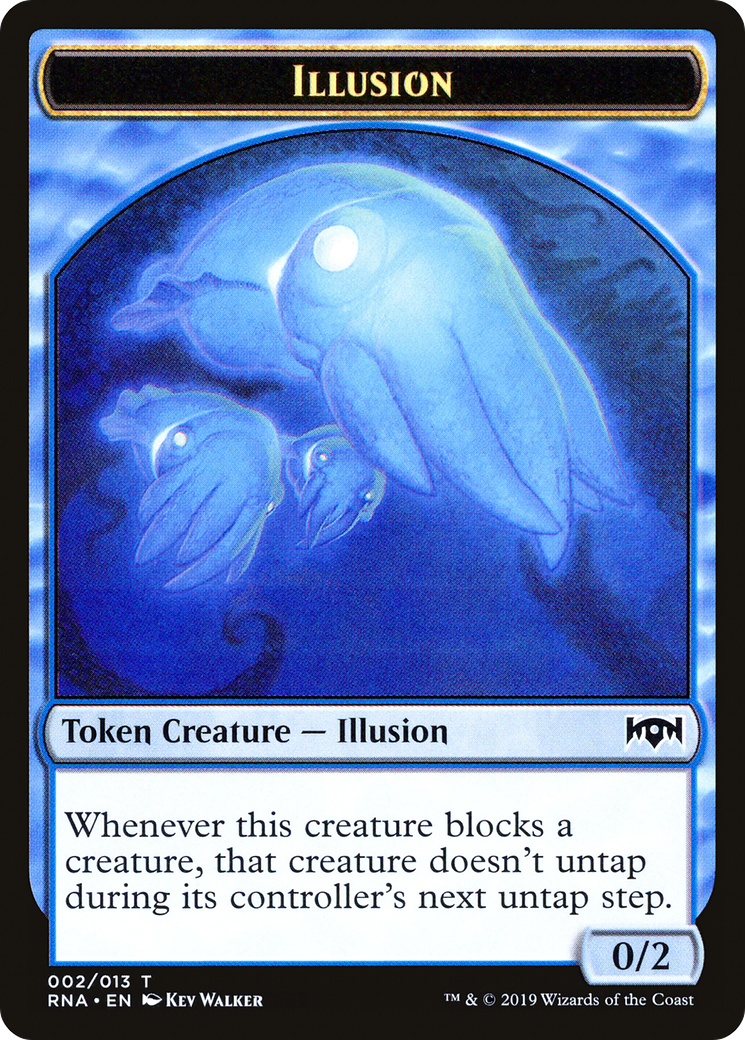 Image of Illusion (RNA-002) - Ravnica Allegiance Tokens