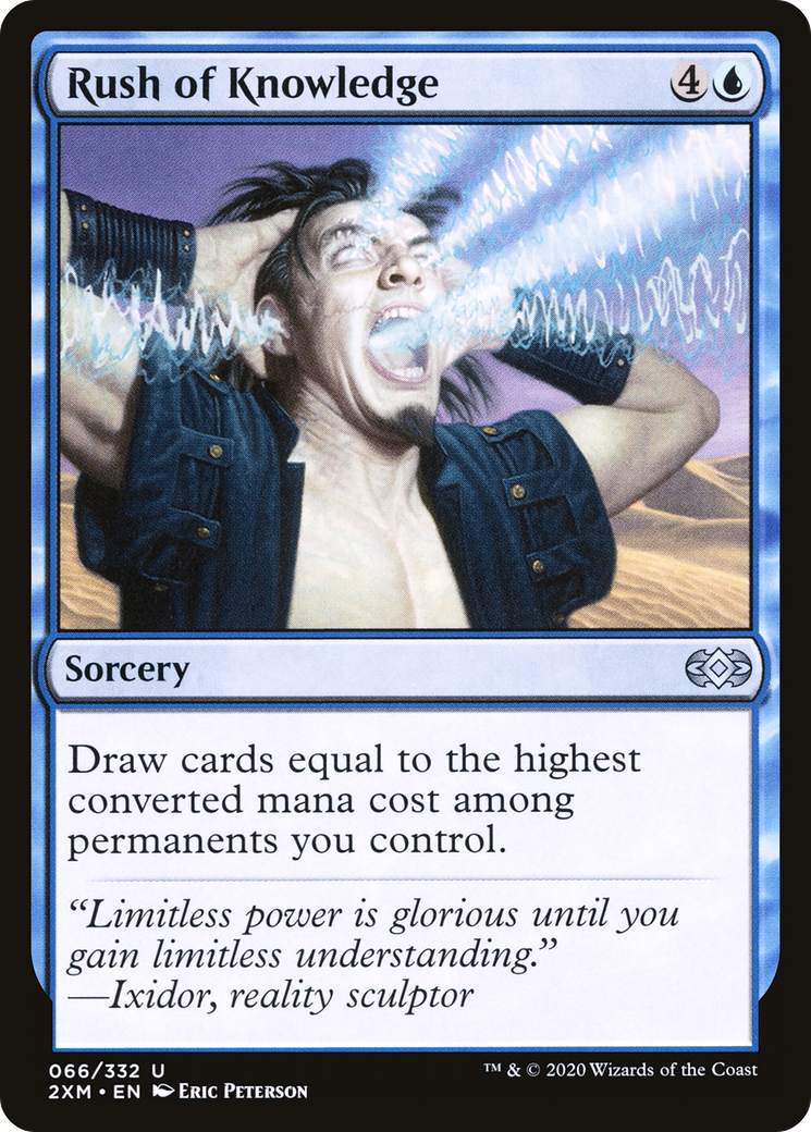 Image of Rush of Knowledge (2XM-066) - Double Masters