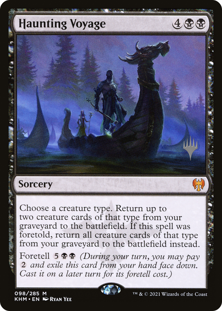 Image of Haunting Voyage (PPKHM-098) - Kaldheim Promos Foil