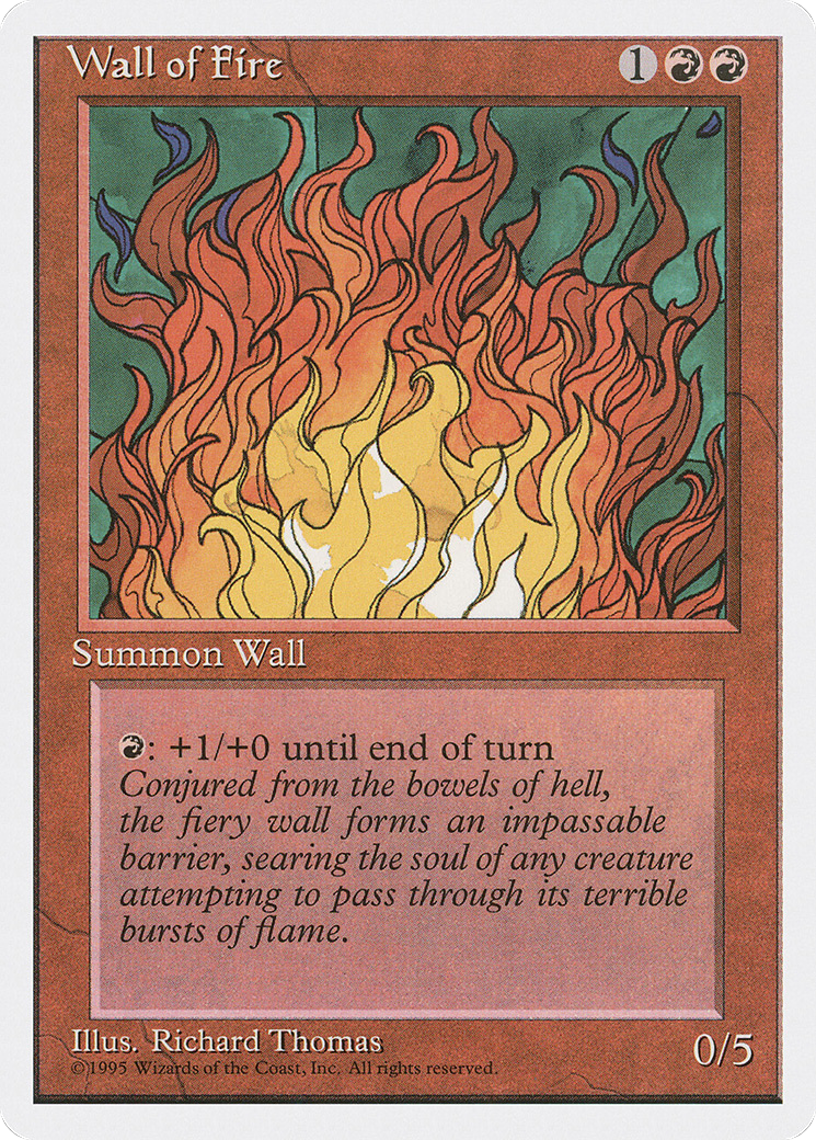 Image of Wall of Fire (4ED-) - Fourth Edition