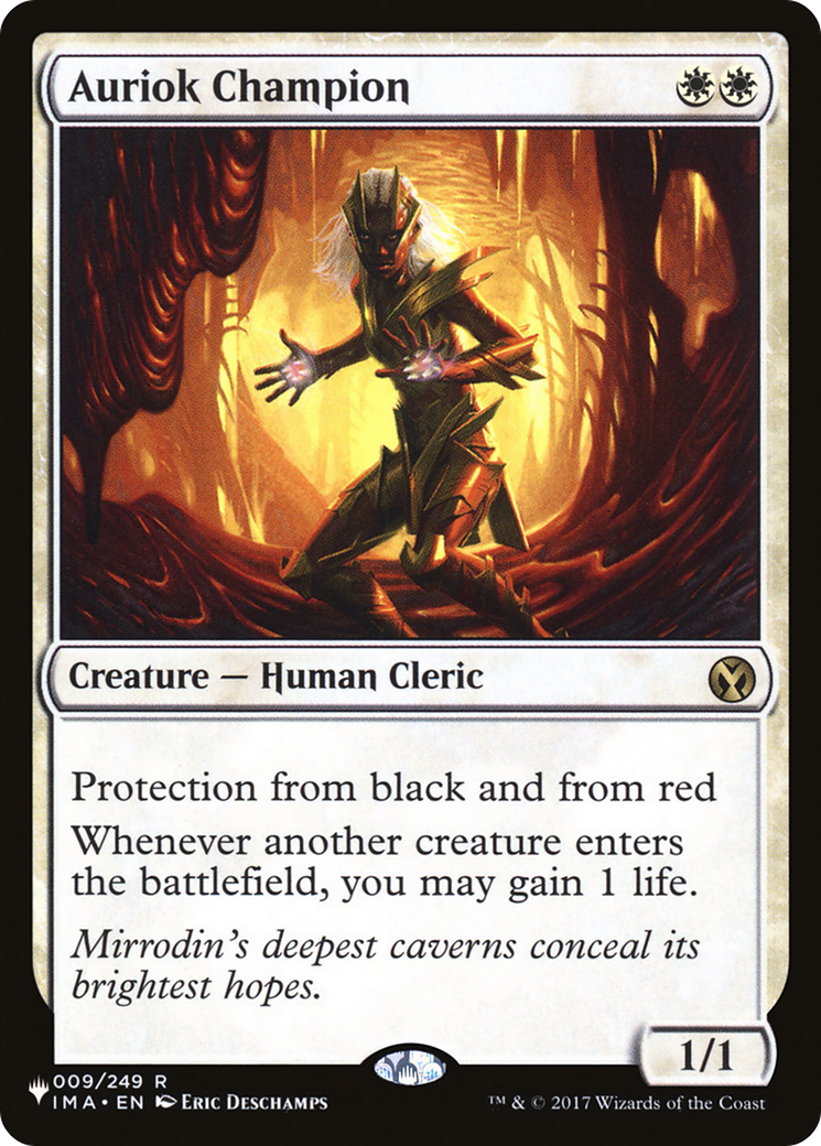 Image of Auriok Champion (LIST-IMA-9) - The List