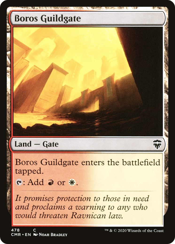 Image of Boros Guildgate (CMR-478) - Commander Legends