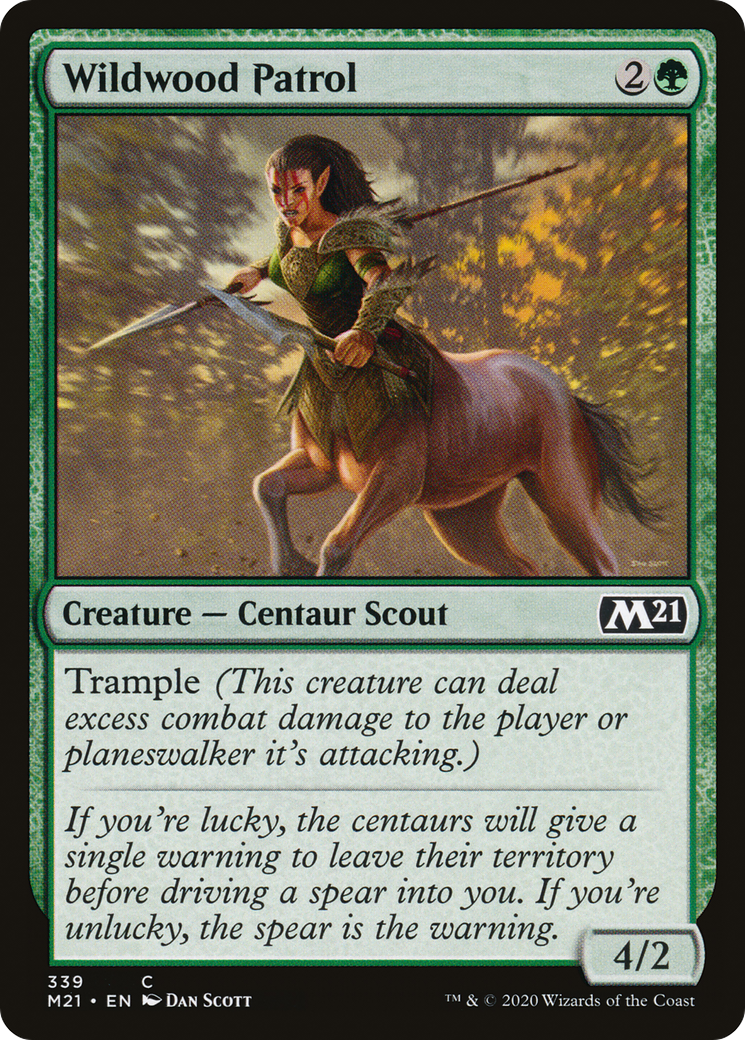 Image of Wildwood Patrol (M21-339) - Core Set 2021