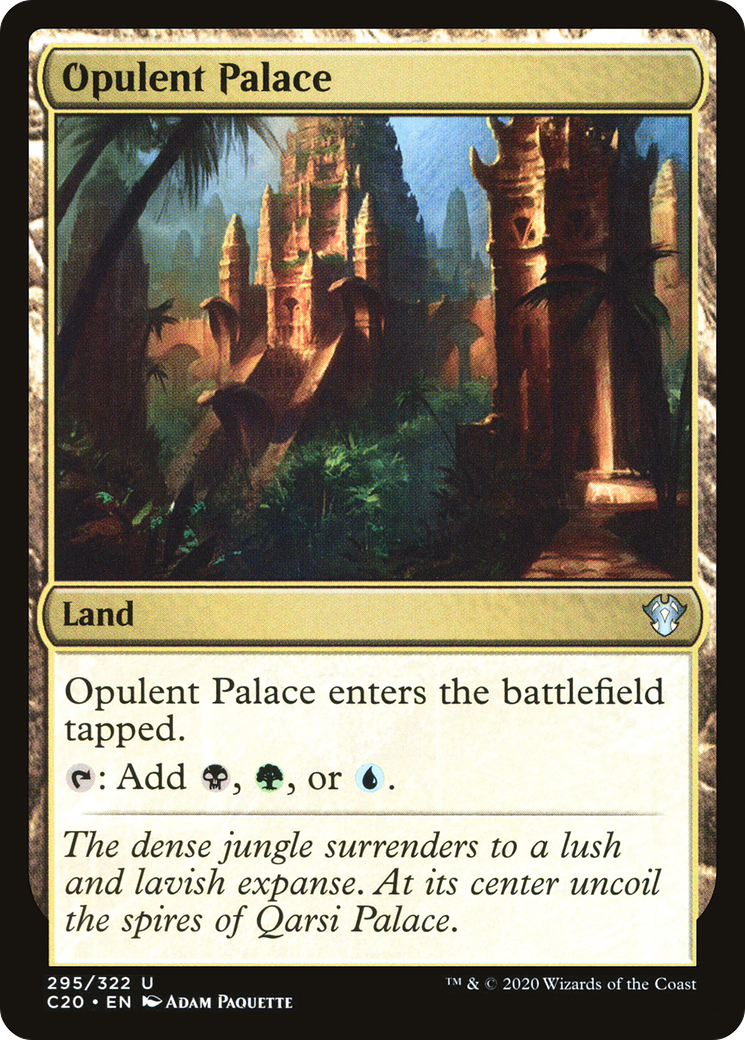 Image of Opulent Palace (C20-295) - Commander 2020