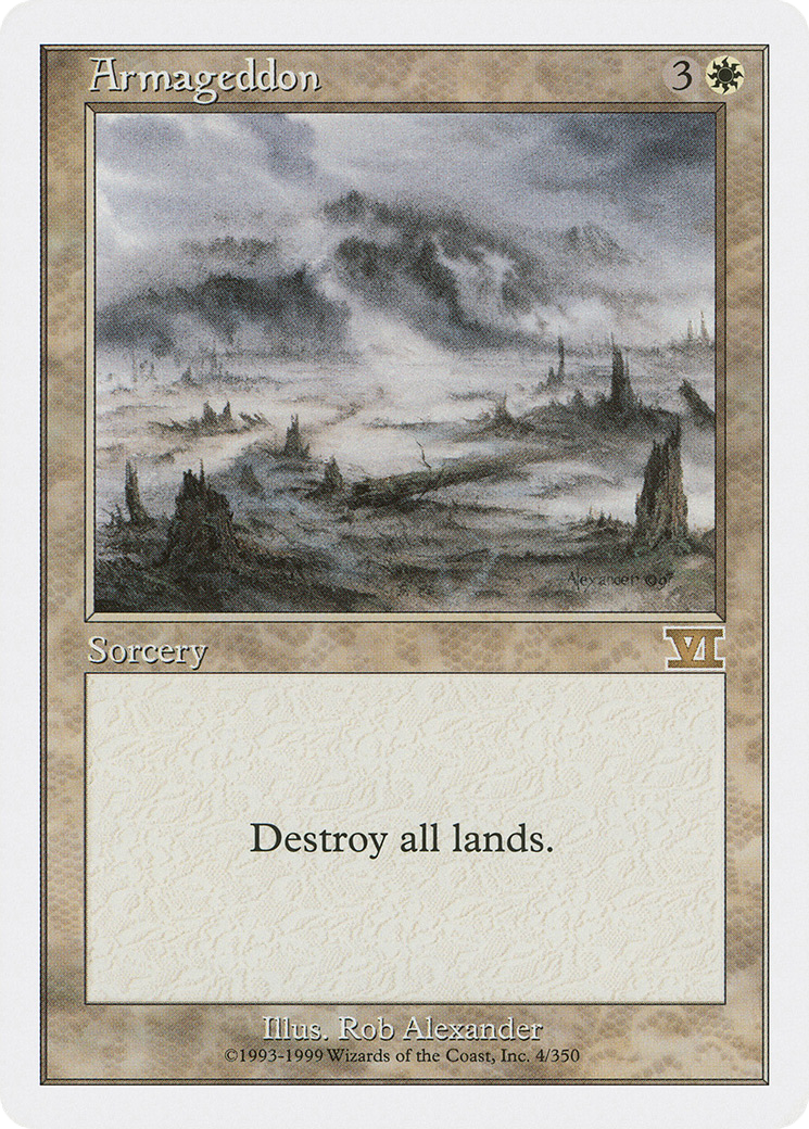 Image of Armageddon (6ED-004) - Classic Sixth Edition