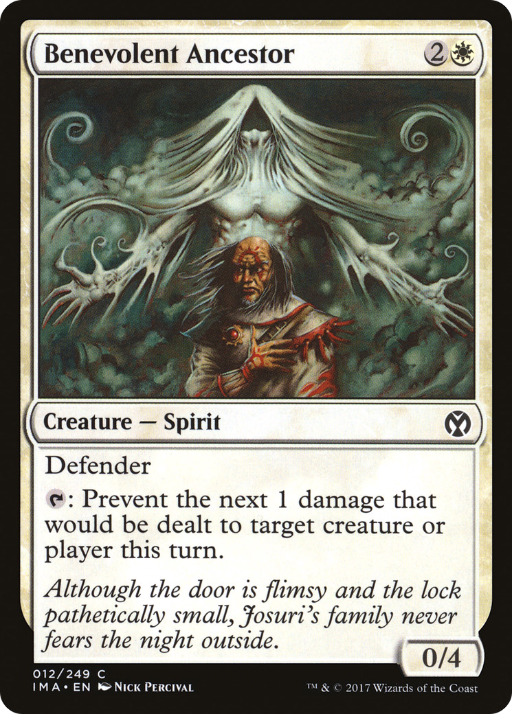 Image of Benevolent Ancestor (IMA-012) - Iconic Masters Foil