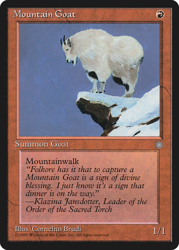 Image of Mountain Goat (ICE-) - Ice Age