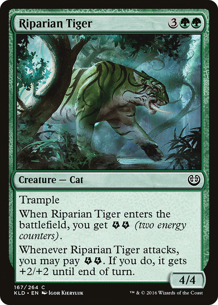 Image of Riparian Tiger (KLD-167) - Kaladesh