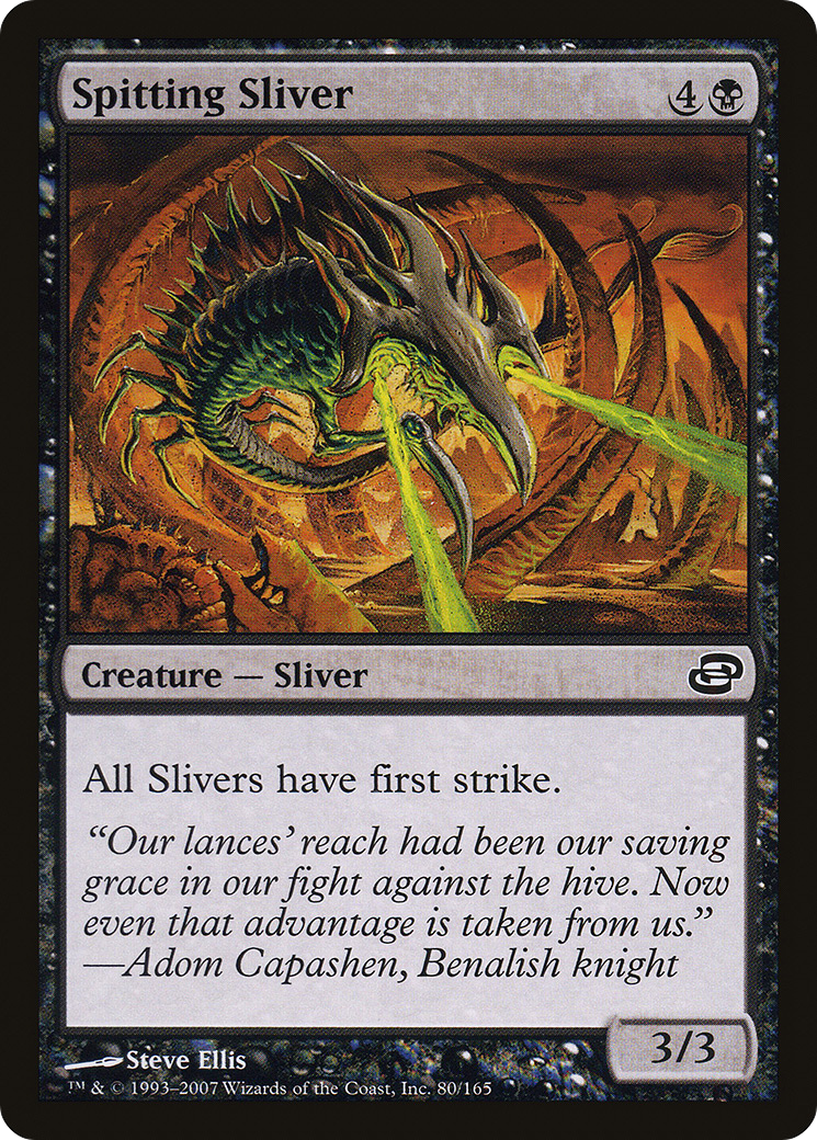 Image of Spitting Sliver (PLC-080) - Planar Chaos Foil