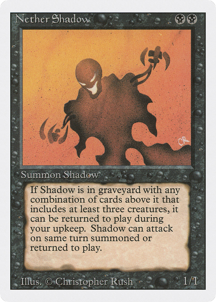 Image of Nether Shadow (3ED-) - Revised Edition