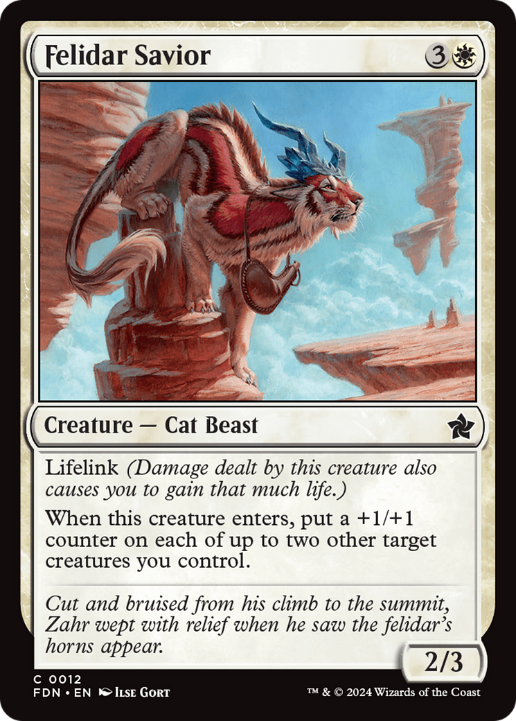 Image of Felidar Savior (FDN-012) - Foundations