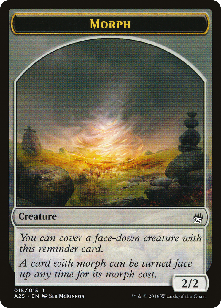 Image of Morph Token (015) (A25-015) - Masters 25 Tokens