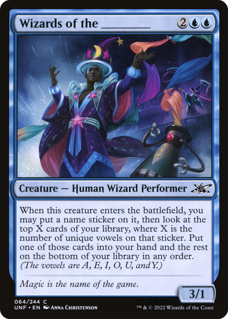 Image of Wizards of the _______ (UNF-064) - Unfinity
