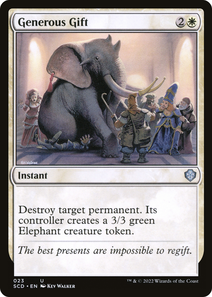Image of Generous Gift (SCD-023) - Starter Commander Decks
