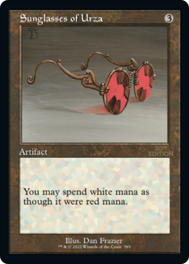 Image of Sunglasses of Urza (Retro Frame) (30A-565) - 30th Anniversary Edition