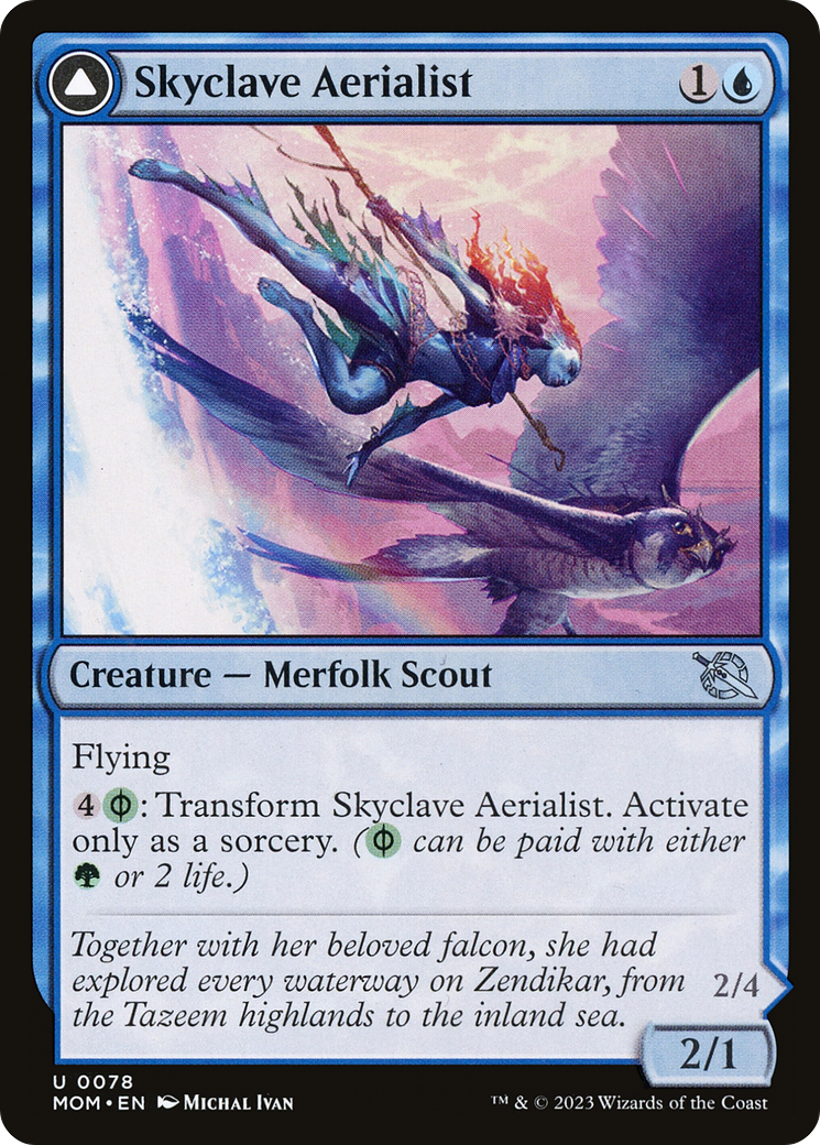 Image of Skyclave Aerialist (MOM-078) - March of the Machine Foil