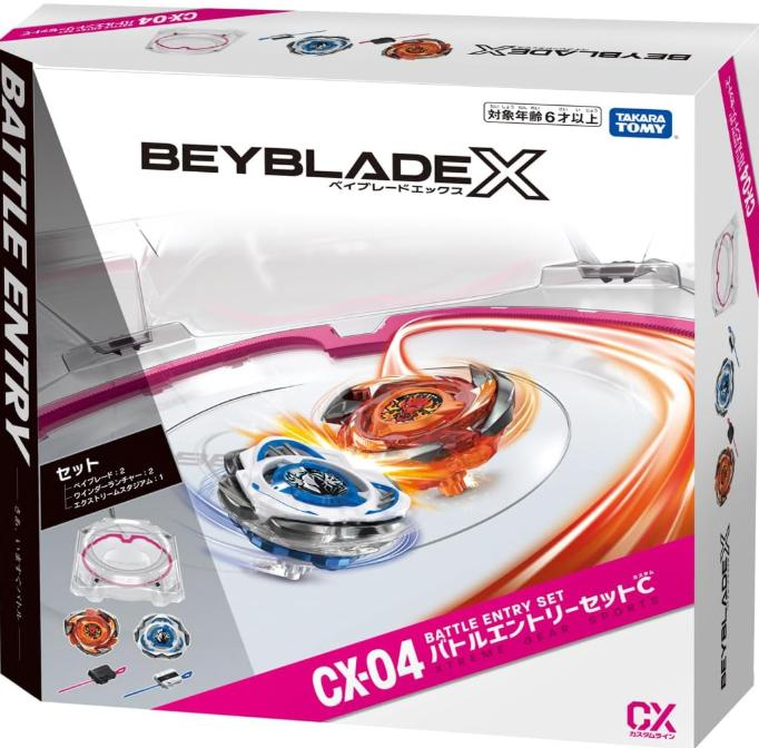 Image of Takara Tomy Beyblade X CX-04 Battle Entry Set