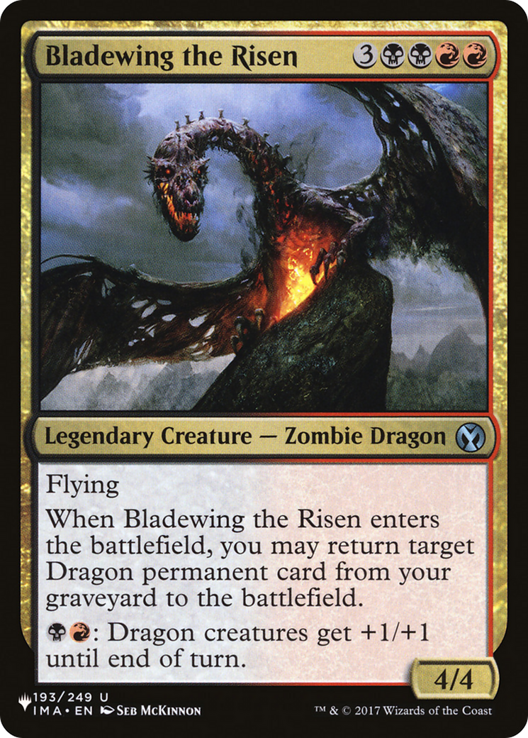 Image of Bladewing the Risen (PLST-IMA-193) - The List