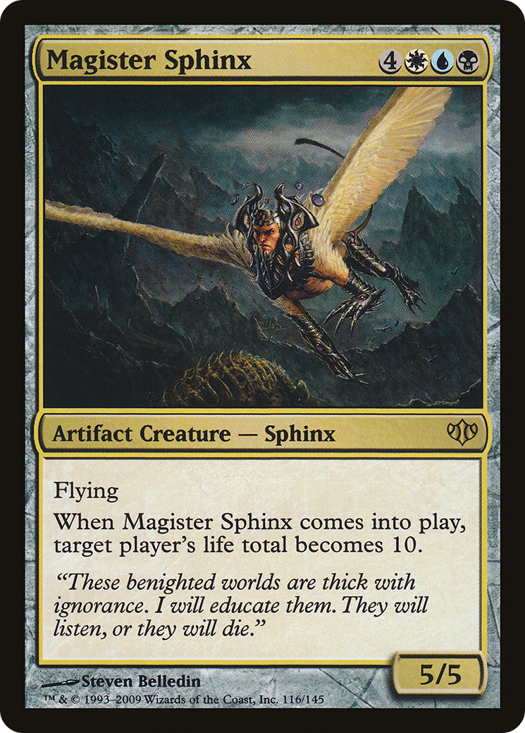 Image of Magister Sphinx (CON-116) - Conflux