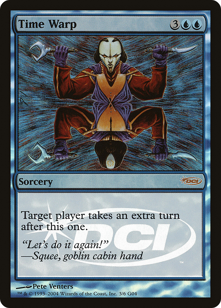 Image of Time Warp (JDG-003) - Judge Gift Cards 2004 Foil