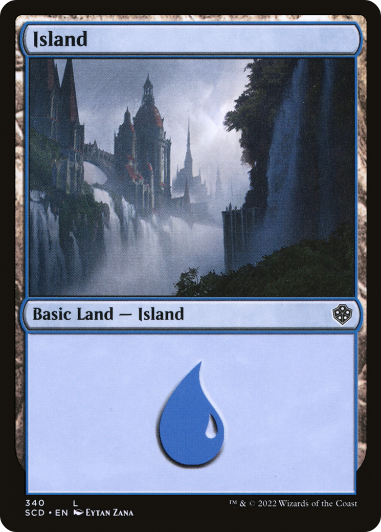 Image of Island (340) (SCD-340) - Starter Commander Decks