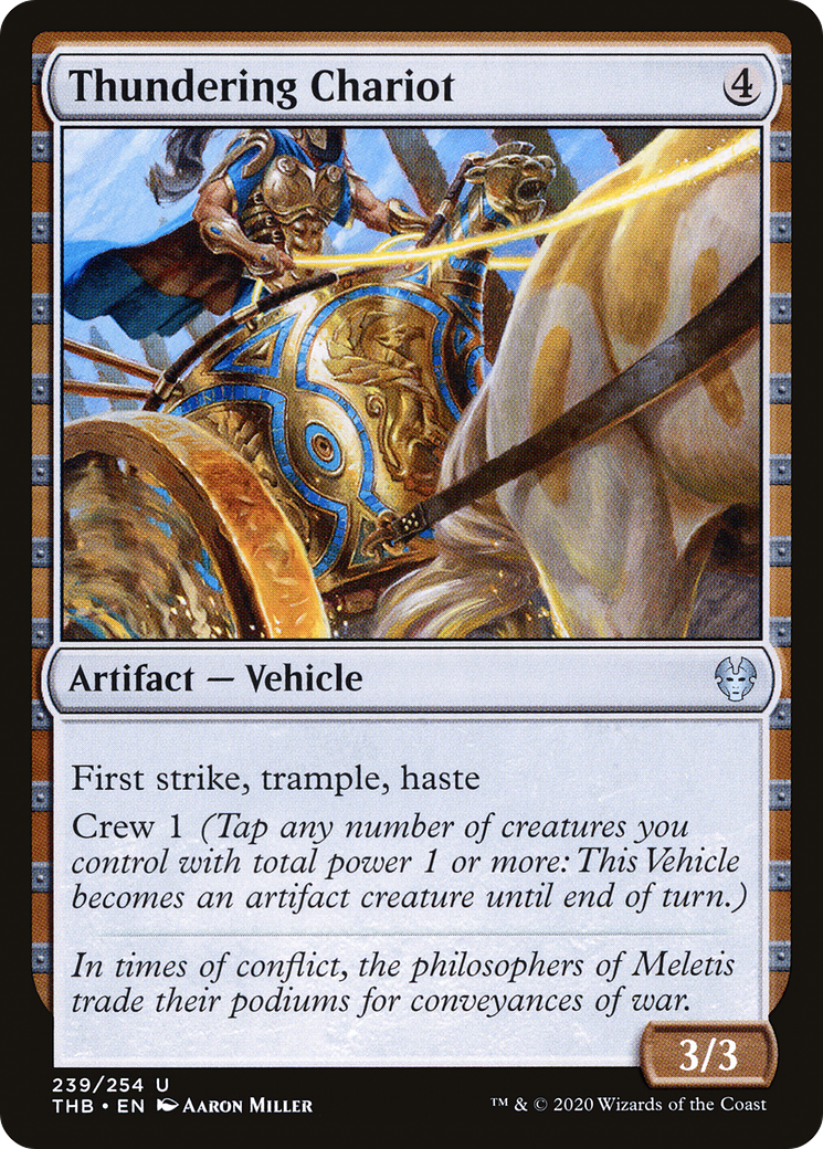 Image of Thundering Chariot (THB-239) - Theros Beyond Death