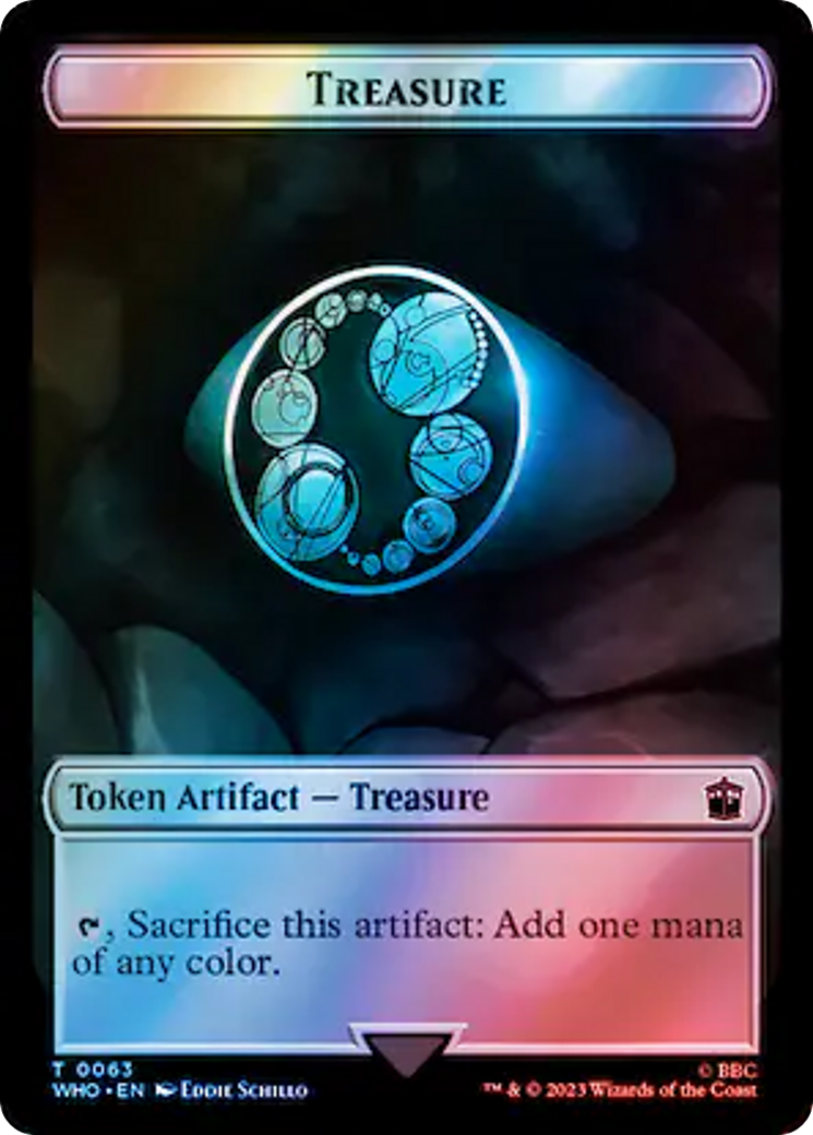 Image of Treasure (TWHO-063) - Doctor Who Tokens Foil