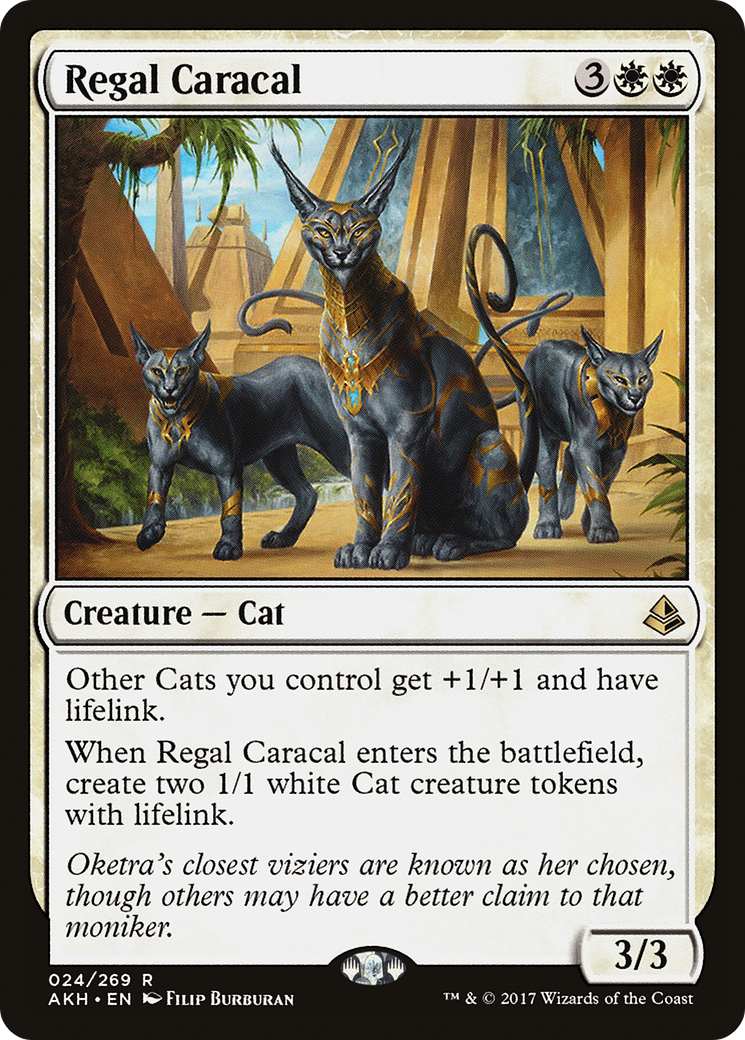 Image of Regal Caracal (AKH-024) - Amonkhet