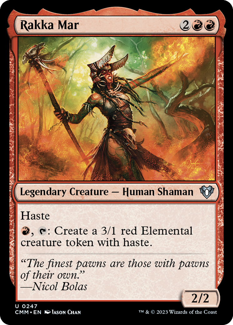 Image of Rakka Mar (CMM-247) - Commander Masters Foil