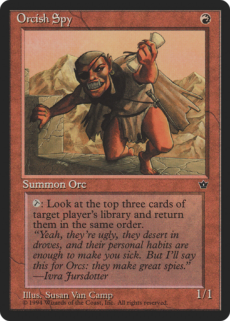Image of Orcish Spy (Camp) (FEM-) - Fallen Empires