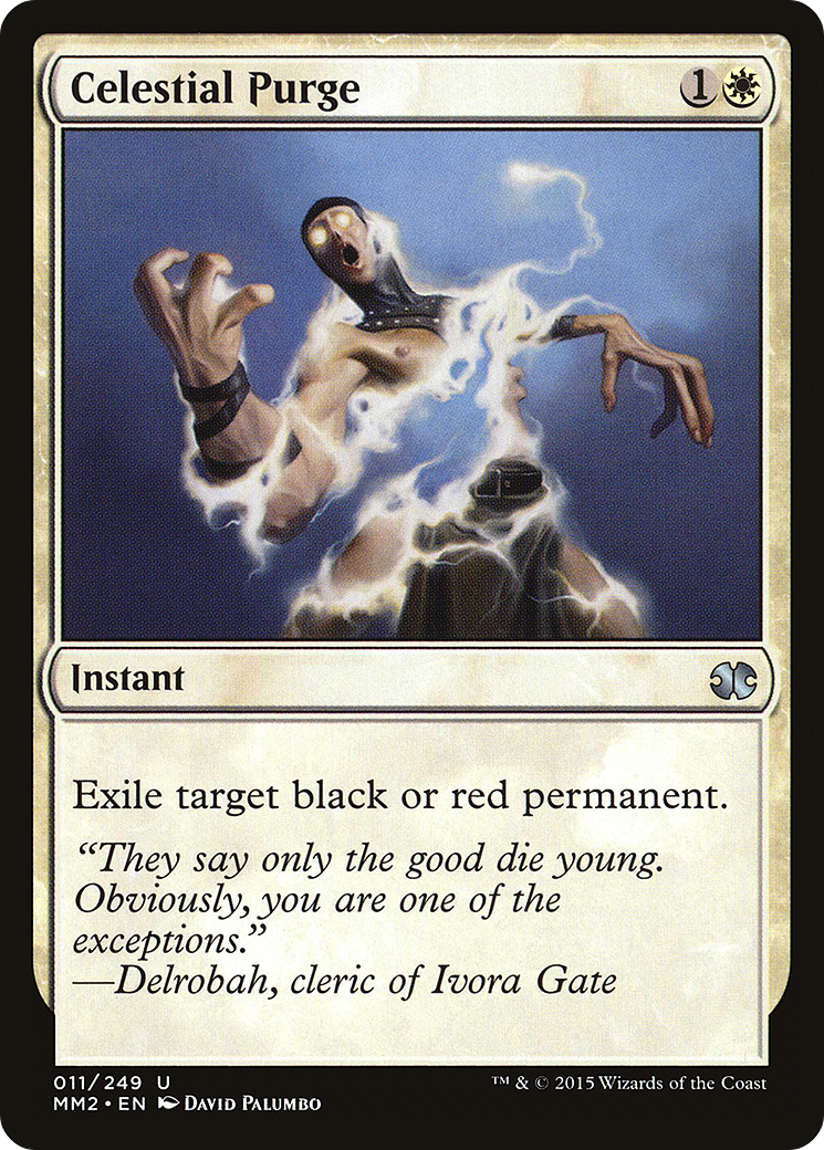 Image of Celestial Purge (MM2-011) - Modern Masters 2015 Foil