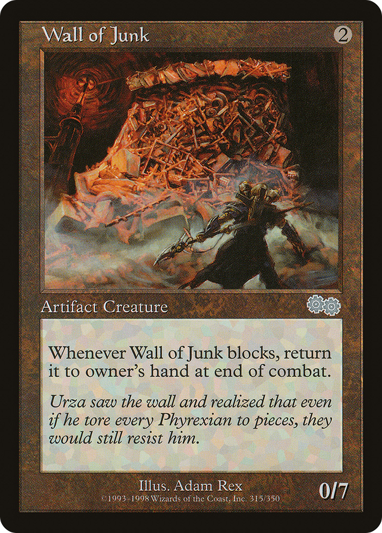 Image of Wall of Junk (USG-315) - Urza's Saga