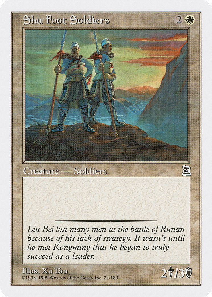 Image of Shu Foot Soldiers (PTK-024) - Portal Three Kingdoms