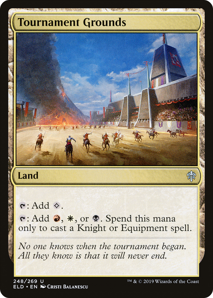 Image of Tournament Grounds (ELD-248) - Throne of Eldraine