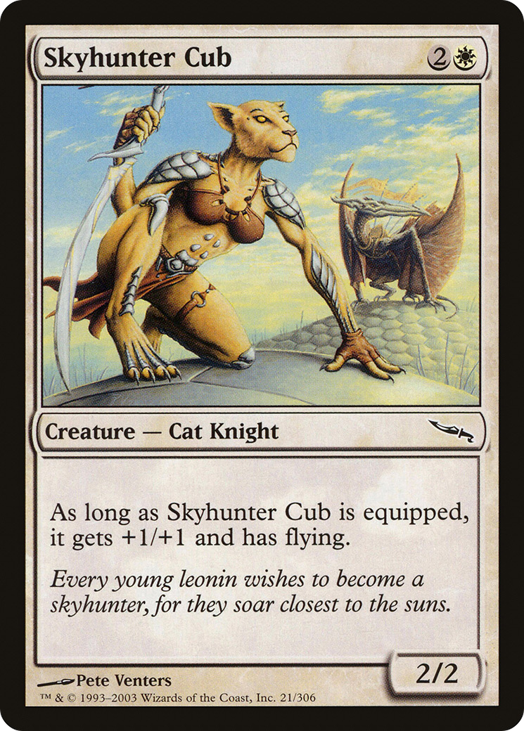 Image of Skyhunter Cub (MRD-021) - Mirrodin