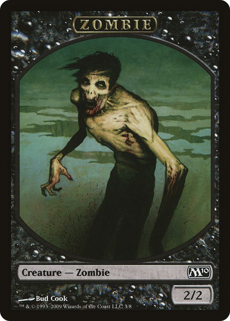 Image of Zombie Token (M10-003) - Magic 2010 Tokens