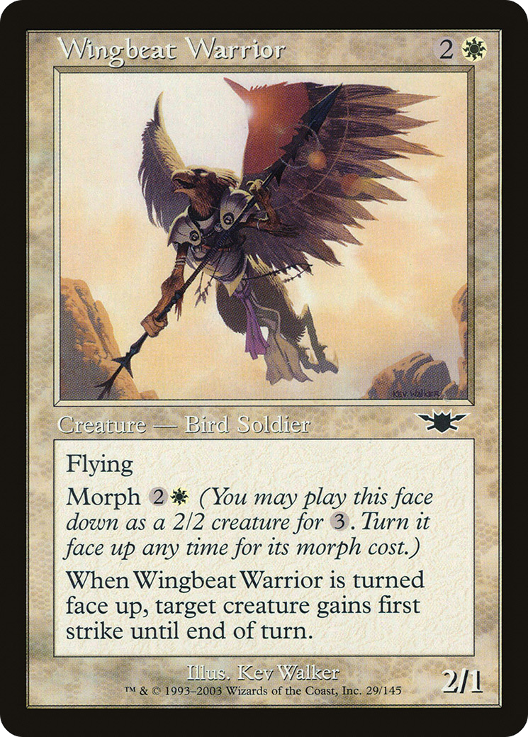 Image of Wingbeat Warrior (LGN-029) - Legions