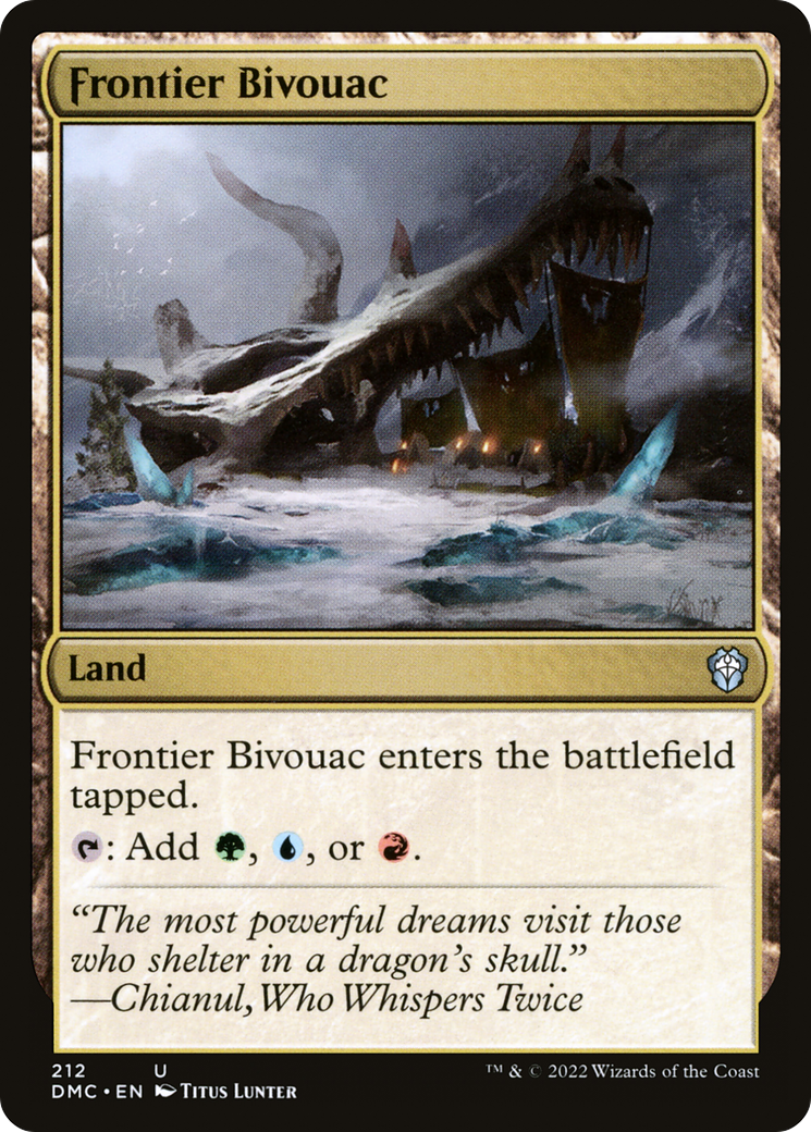 Image of Frontier Bivouac (DMC-212) - Dominaria United Commander