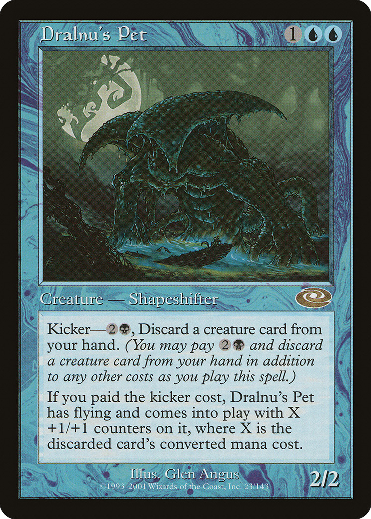 Image of Dralnu's Pet (PLS-023) - Planeshift