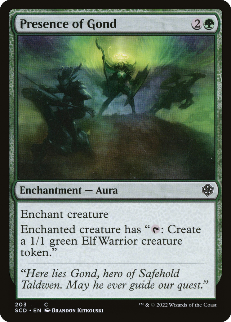 Image of Presence of Gond (SCD-203) - Starter Commander Decks